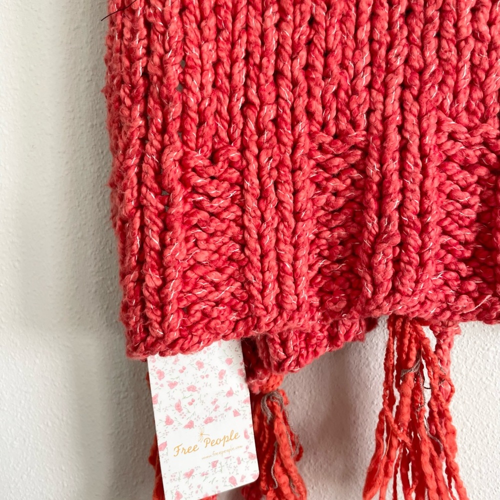 NWT Free People Tassels Away Shrug Vest Size Small - Picture 10 of 12